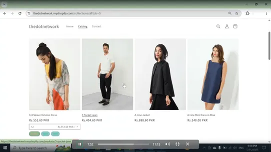 Vennzo Color Swatches Variants screenshot