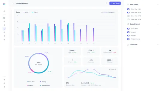 Xentral Business Software screenshot