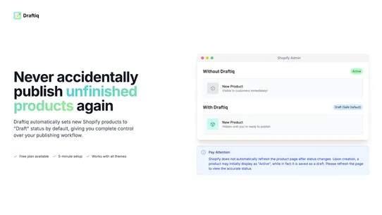 Draftiq screenshot