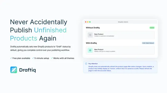 Draftiq screenshot