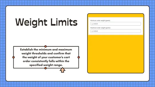 Pify: Order Limits Quantity screenshot