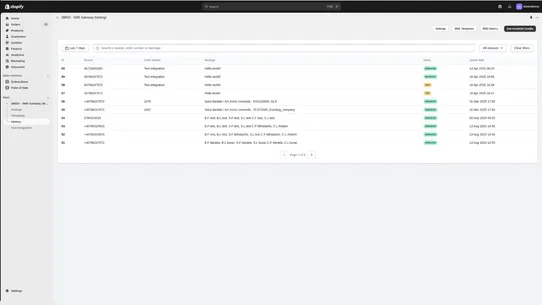 SMSO ‑ Romanian SMS Gateway screenshot