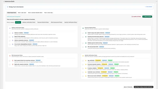 Authorize Earth screenshot