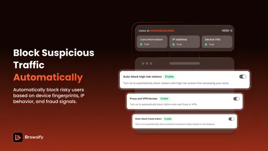 Browsify: Fraud Filter Blocker screenshot