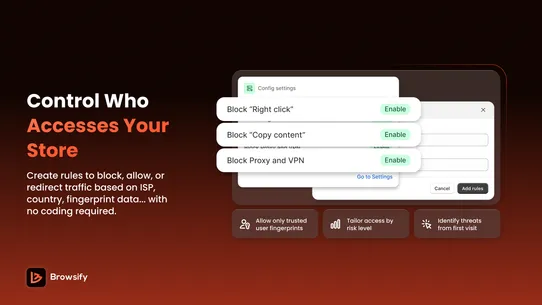 Browsify: Fraud Filter Blocker screenshot