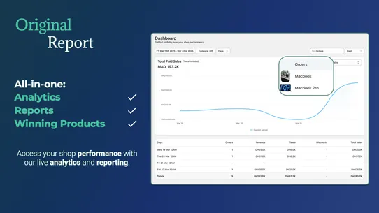 Original Report screenshot