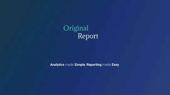 Original Report screenshot