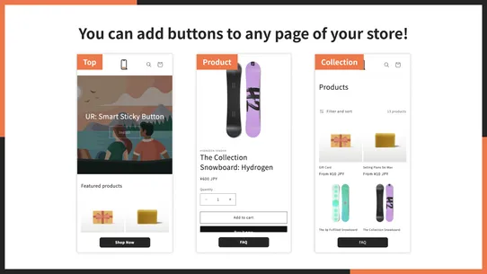 UR: Smart Sticky Button screenshot