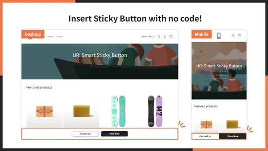 UR: Smart Sticky Button screenshot