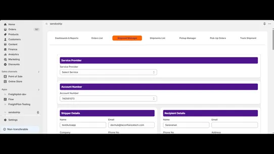 Sendoship screenshot