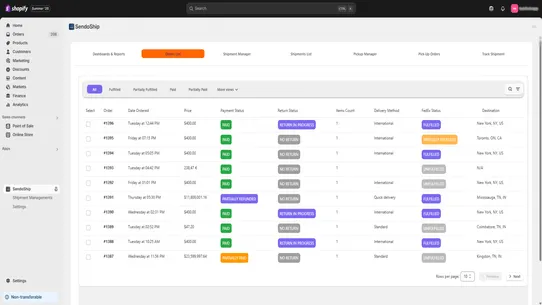 Sendoship screenshot