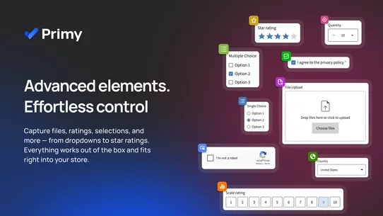 Primy AI Form Builder screenshot