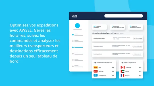 Awsel – Expédition smart screenshot