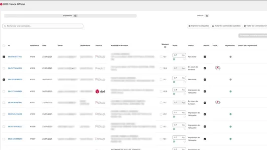 DPD France Officiel screenshot