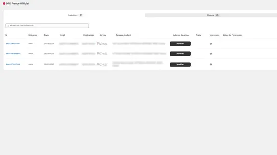 DPD France Officiel screenshot