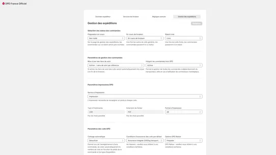 DPD France Officiel screenshot