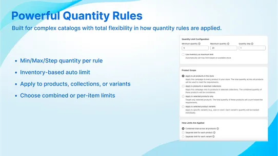 Nexo ‑ Order Limits Quantity screenshot