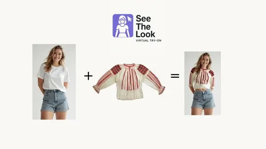 See the look ‑ virtual try‑on screenshot
