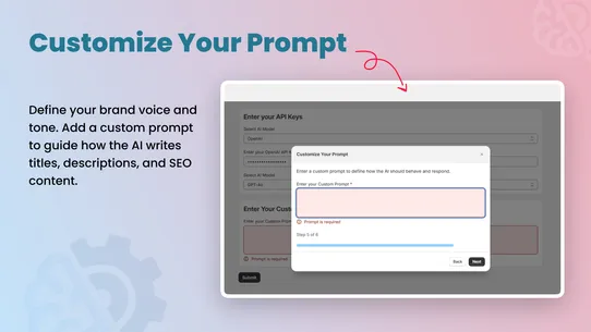 Foss Engine: AI Copy + SEO screenshot