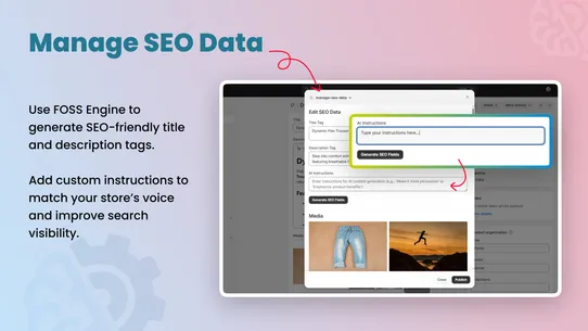 Foss Engine: AI Copy + SEO screenshot