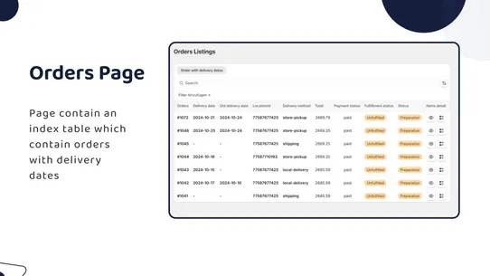 Casa Delivery Date screenshot