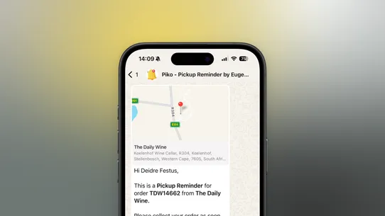 Piko ‑ Pickup Reminder screenshot