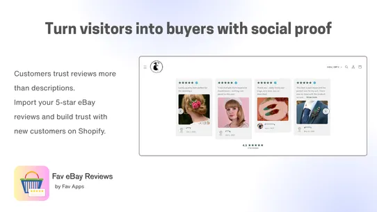 Fav eBay Reviews with Photos screenshot