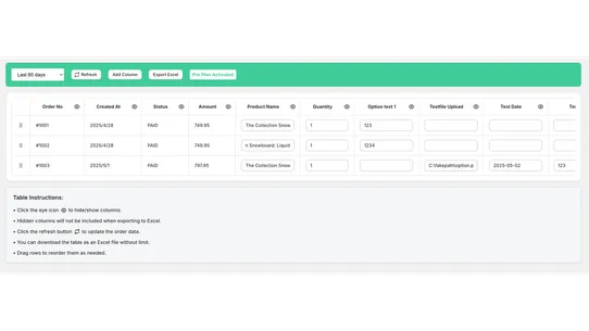 Export Variant Option‑Prinfly screenshot