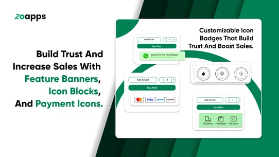 Zo Trust Badges &amp; Icons screenshot