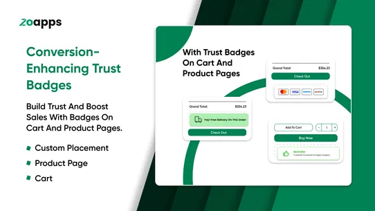 Zo Trust Badges &amp; Icons screenshot