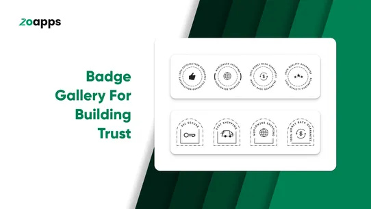 Zo Trust Badges &amp; Icons screenshot