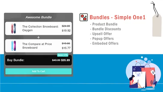 Bundles &amp; Upsell ‑ Simple One1 screenshot