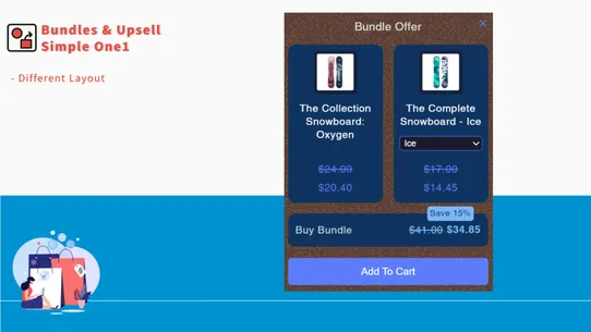 Bundles &amp; Upsell ‑ Simple One1 screenshot