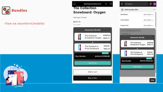 Bundles &amp; Upsell ‑ Simple One1 screenshot