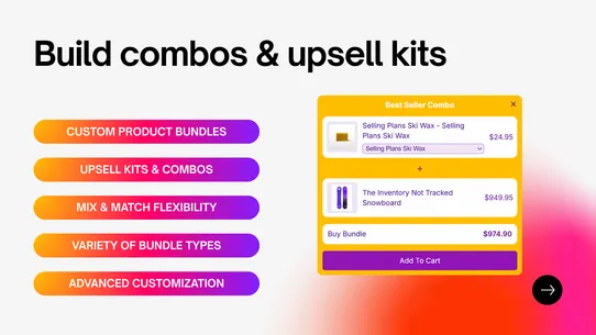 Bundle Kits &amp; Combos Builder screenshot