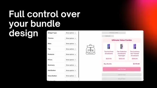 Bundle Kits &amp; Combos Builder screenshot