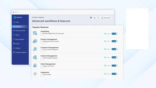 Atom8 Automation screenshot