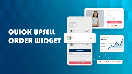 Quick Upsell Order Widget screenshot