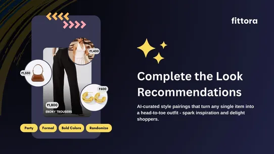 Fittora AI Shopping Assistant screenshot