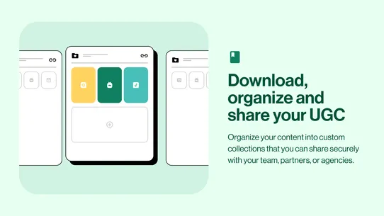 Archive Instagram &amp; TikTok UGC screenshot