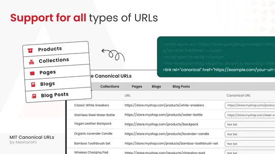 MIT Canonical URLs screenshot