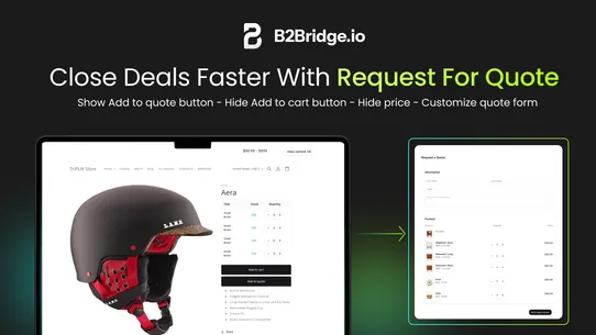 B2Bridge B2B Wholesale Pricing screenshot