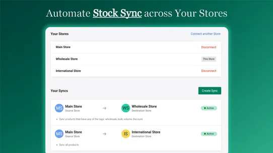 Gro Multi Store Sync screenshot