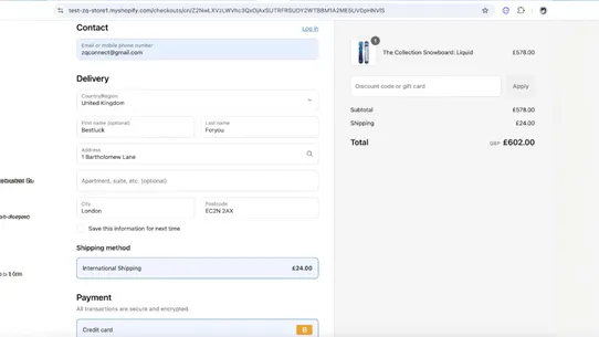ZQ Address Validator screenshot
