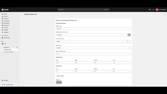 Ecom SizeChart screenshot