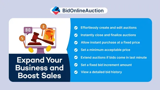 Bid Online Auction screenshot
