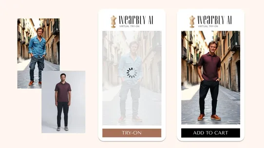 Wearbly AI Virtual Try‑On screenshot