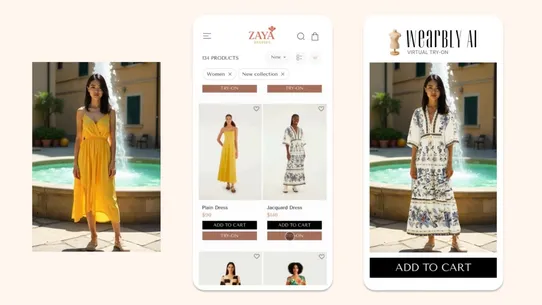Wearbly AI Virtual Try‑On screenshot