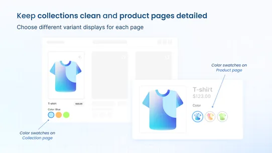OPTIS Color Swatch Variants screenshot