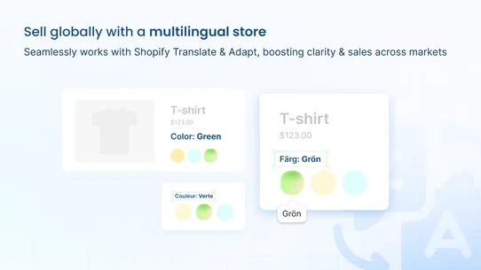 OPTIS Color Swatch Variants screenshot